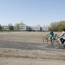 Uostamiestyje atnaujinami mokyklų stadionai