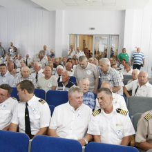 Lietuvos aukštosios jūreivystės mokyklos jubiliejuje – alumnų desantas