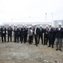 Mokslinių laboratorijų pastato statybų pradžios ceremonija