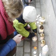 Gedulo ir vilties savaitgalis – žvakė už kiekvieną vaiką