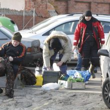 Žūklės malonumai – ant Kuršių marių ledo