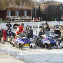 Žūklės malonumai – ant Kuršių marių ledo