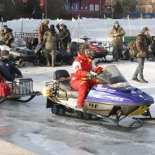 Žūklės malonumai – ant Kuršių marių ledo