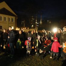 Klaipėdos gatves nušvietė Šv. Martyno eitynės