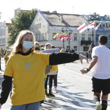 „Vilties bėgimas“ sutraukė šimtus entuziastų