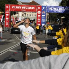 „Vilties bėgimas“ sutraukė šimtus entuziastų