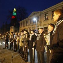 Užsiliepsnojo atminimo laužai – Klaipėda nepamiršo Laisvės gynėjų