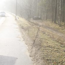 Mįslinga avarija prie Melnragės viaduko pareigūnams sukėlė daug klausimų