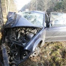 Mįslinga avarija prie Melnragės viaduko pareigūnams sukėlė daug klausimų