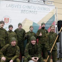 Laisvės gynėjų dienos bėgimo varžybose triumfavo A. Jakubynas ir U. Žvinklytė