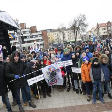 Klaipėdoje suplevėsavo Europos sporto vėliava