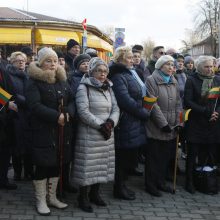 Palanga pasipuošė nauju paminklu ir Signatarų alėja