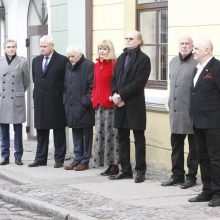 Legendiniam aktoriui V. Kancleriui – memorialinė lenta