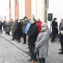 Legendiniam aktoriui V. Kancleriui – memorialinė lenta