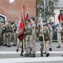 Kariai Klaipėdoje minėjo brigados įkūrimo penkmetį