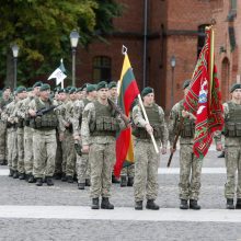 Kariai Klaipėdoje minėjo brigados įkūrimo penkmetį