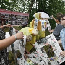 Lietus sudmantiškių šventės sugadinti nepajėgė