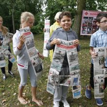 Lietus sudmantiškių šventės sugadinti nepajėgė