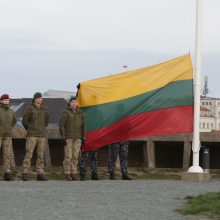 Uostamiestyje paminėta Lietuvos kariuomenės atkūrimo diena