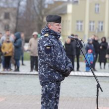 Uostamiestyje paminėta Lietuvos kariuomenės atkūrimo diena