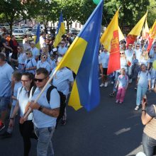 Jūros šventės eisena nuvilnijo Klaipėdos gatvėmis