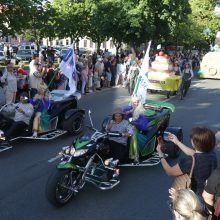 Jūros šventės eisena nuvilnijo Klaipėdos gatvėmis