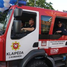 Jūros šventės eisena nuvilnijo Klaipėdos gatvėmis