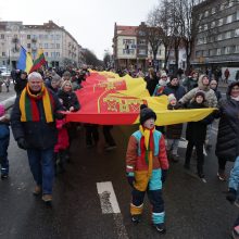 Klaipėdiečiai nepabūgo žvarbos