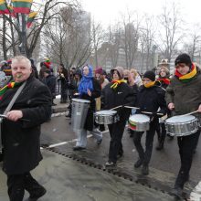 Klaipėdiečiai nepabūgo žvarbos