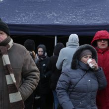 Klaipėdiečiai nepabūgo žvarbos