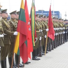 Uostamiestyje – įspūdinga kariškių šventė