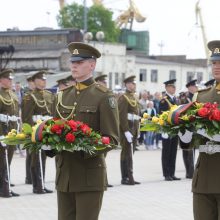 Uostamiestyje – įspūdinga kariškių šventė