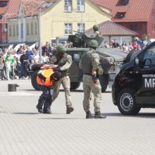 Uostamiestyje – įspūdinga kariškių šventė