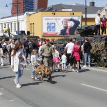 Uostamiestyje – įspūdinga kariškių šventė