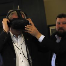 Unikalus projektas: virtuali realybė perkelia į M.K. Čiurlionio kūrybą