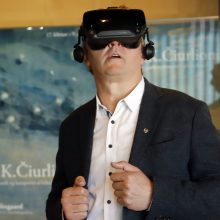 Unikalus projektas: virtuali realybė perkelia į M.K. Čiurlionio kūrybą