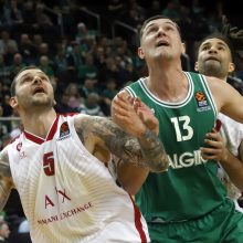 Po pratęsimo „Žalgiris“ palaužė Milano krepšininkus