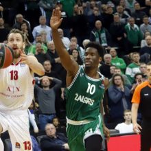 Po pratęsimo „Žalgiris“ palaužė Milano krepšininkus