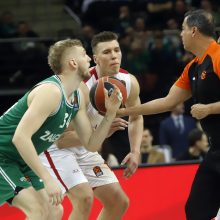 Po pratęsimo „Žalgiris“ palaužė Milano krepšininkus