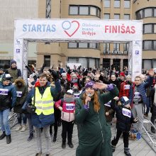 Kauniečiai išbandė ėjimo trasą „Diabetas mano širdyje“ 