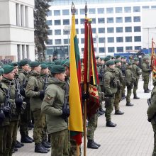 Lietuvos kariuomenės diena Kaune – žvarbi, bet su šypsenomis