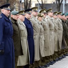 Lietuvos kariuomenės diena Kaune – žvarbi, bet su šypsenomis