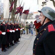 Lietuvos kariuomenės diena Kaune – žvarbi, bet su šypsenomis