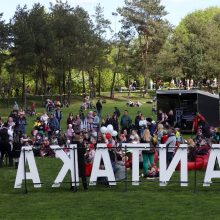 Atidarytas atnaujintas Santakos parkas: šventėje pramogų surado kiekvienas