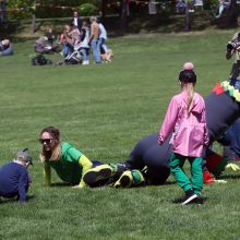 Atidarytas atnaujintas Santakos parkas: šventėje pramogų surado kiekvienas