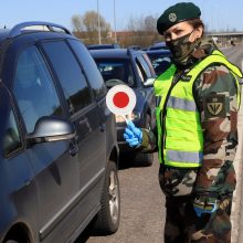 Per pirmąją parą į Kauno regioną neįleista apie 2 tūkst. automobilių