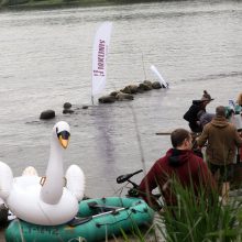 Kauniečiai leidosi kultūringais upių maršrutais