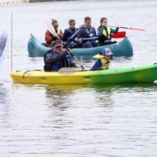 Kauniečiai leidosi kultūringais upių maršrutais