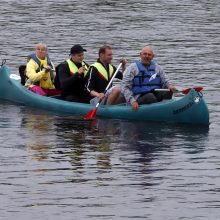 Kauniečiai leidosi kultūringais upių maršrutais