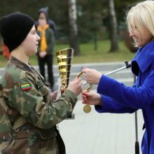 JAV karių dovana Kauno kadetams – įrengta sporto salė